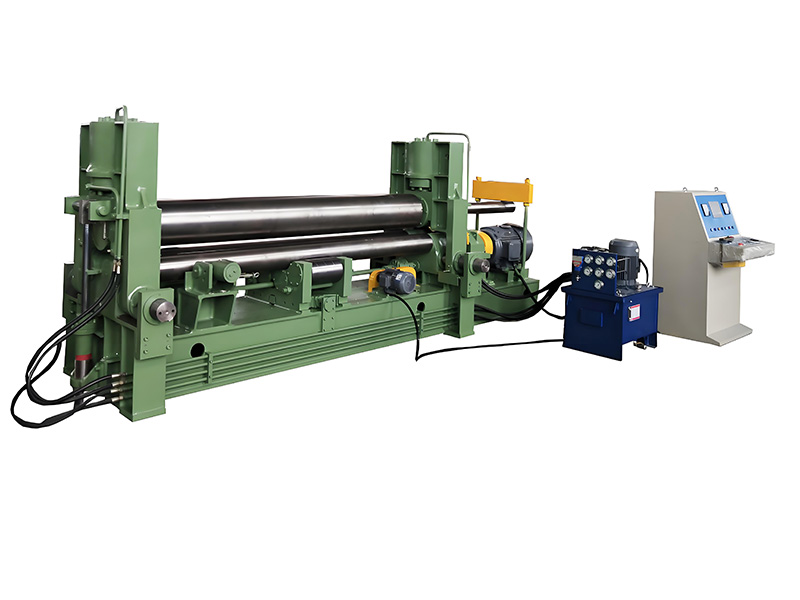Three roll plate rolling machine
